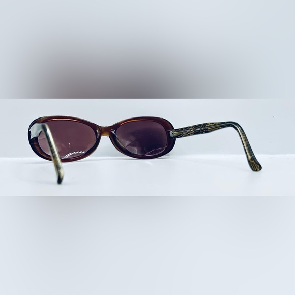Oakley Treaty 4.0 Brown Oval Sunglasses Frames Only - Picture 5 of 8